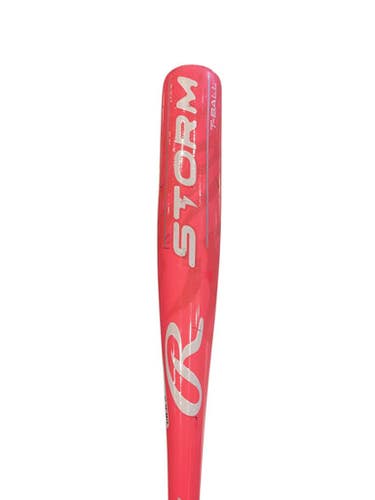 Used Rawlings STORM TBALL BB/SB T-Ball Bat 25" 11884-S000053011