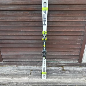 2023 HEAD World Cup Rebels e.SL 165 cm Skis With Bindings Max Din 20 (Used)