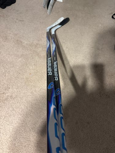 2 PACK Senior Bauer Vapor FlyLite Right Handed Hockey Stick P92 (Used)