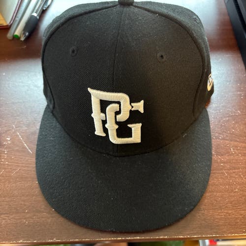 Black New Era Perfect Game “PG” 7 1/8 Fitted Hat