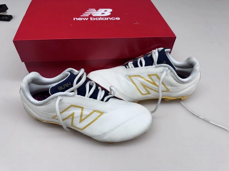 New Balance Gold USA Burn X4 Lacrosse cleats- Mint Condition