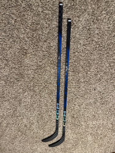 2 Pack - Senior CCM Jetspeed FT7 Pro Left Hand Hockey Stick P90