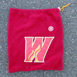 Calgary Wranglers AHL Team Player Issue Helmet Bag Pro Stock