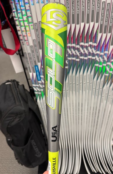 27" Louisville Slugger SOLO alloy (Used) (-13) Bat USA kid pitch little league