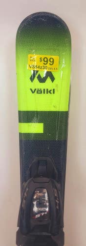 Used $300 Volkl Deacon Jr. 80 Skis & Marker 4.5 Gripwalk Bindings 70 80 90 110cm