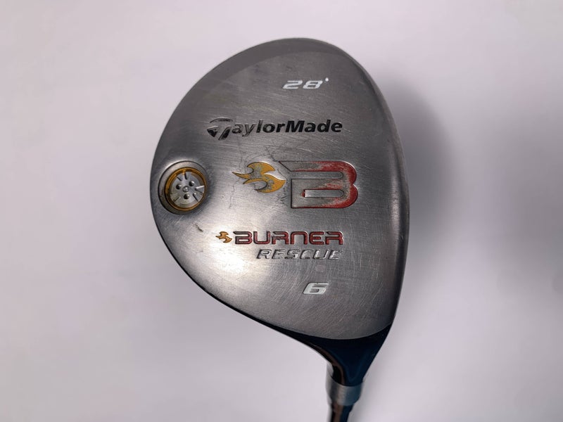 TaylorMade Burner Rescue 2008 6 Hybrid 28* REAX 60g Senior Graphite Mens RH