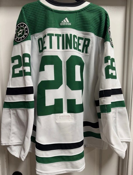 Jake Oettinger Dallas Stars 2023/2024 Set 3 Away Game Worn Jersey