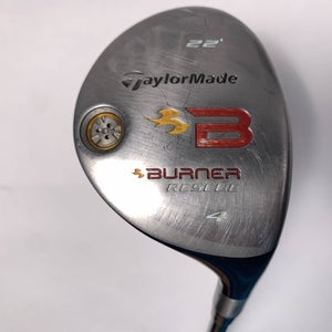 TaylorMade Burner Rescue 2008 4 Hybrid 22* REAX 60g Senior Graphite Mens RH