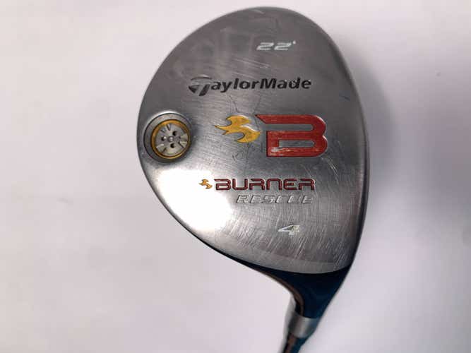 TaylorMade Burner Rescue 2008 4 Hybrid 22* REAX 60g Senior Graphite Mens RH
