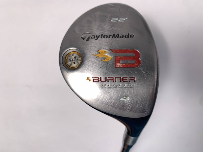 TaylorMade Burner Rescue 2008 4 Hybrid 22* REAX 60g Senior Graphite Mens RH