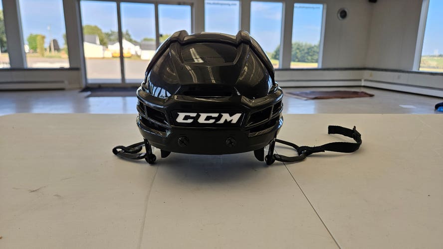 Medium Black CCM Super Tacks X Helmet Pro Stock (Used)