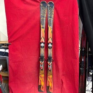 Unisex Volkl 154 cm All Mountain Skis With Bindings (Used)