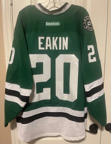 Cody Eakin Dallas Stars 2016/2017 Set 1 Home Game Worn Jersey
