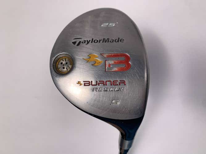 TaylorMade Burner Rescue 2008 5 Hybrid 25* REAX 60g Senior Graphite Mens RH