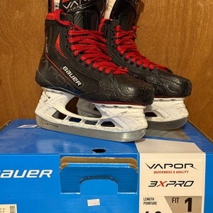 Bauer Vapor 3X Pro Ice Hockey Skates - Senior Size 6, Fit 1 - Great Condition (Used)