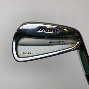 Mizuno MP 52 Single 6 Iron True Temper Dynamic Gold S300 Stiff Steel Mens RH