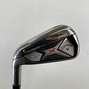 Callaway 2013 X Hot Pro Single 6 Iron Rifle Project X 6.0 Stiff Steel Mens LH