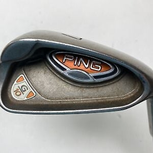 Ping G10 Single 7 Iron Black Dot KBS Tour 90 Regular Steel Mens RH Midsize Grip