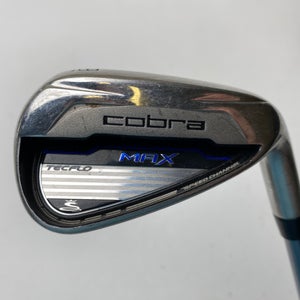 Cobra MAX Single 9 Iron Matrix MFS White Tie X4 Light Graphite Mens RH