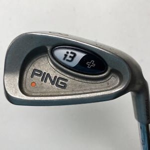 Ping i3 + Single 8 Iron Orange Dot 2* Flat Regular Steel Mens RH