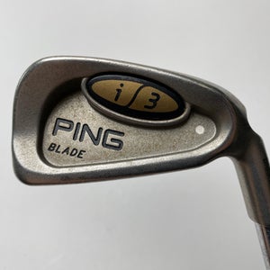 Ping i3 Blade Single 3 Iron White Dot 3* Up Cushin JZ Stiff Steel Mens RH