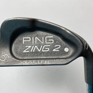 Ping Zing 2 Single 5 Iron White Dot 3* Up Karsten JZ Regular Steel Junior RH