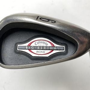 Callaway 2002 Big Bertha Single 6 Iron RCH 75i Firm Graphite Mens RH
