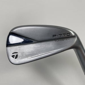 TaylorMade P770 2023 Single 6 Iron Project X LS 6.0 Stiff Steel Mens RH