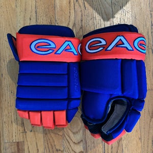 Eagle Aero Custom Pro Gloves Oilers 14" Pro Stock (Used)