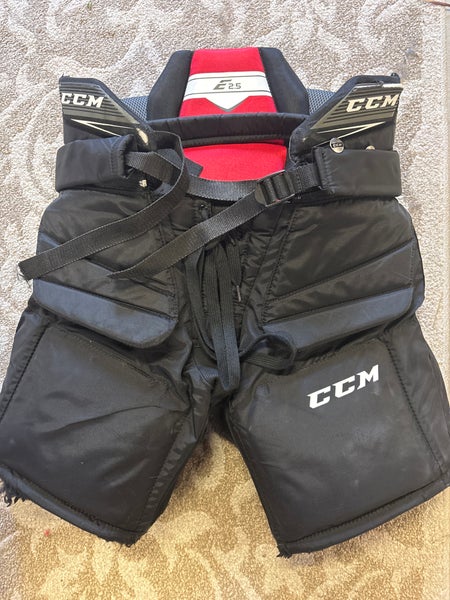 Junior Large CCM E2.5 Hockey Goalie Pants (Used)