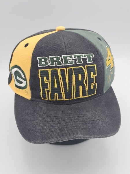 Vintage Brett Favre Green Bay Packers Drew Pearson Quarterback Club Hat Snapback