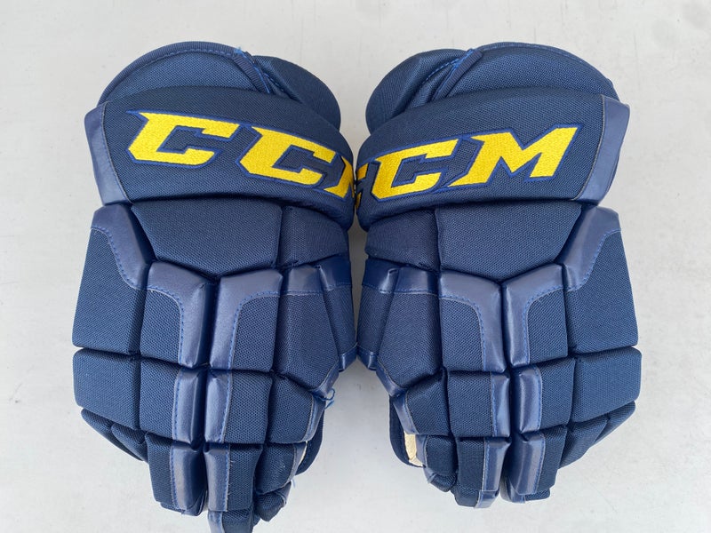 CCM HG50 Pro Stock Hockey Gloves 15” BLUES 39431