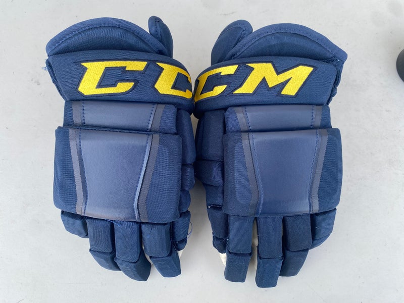 CCM HG97 Pro Stock Hockey Gloves 14" ST LOUIS BLUES 37927 mm