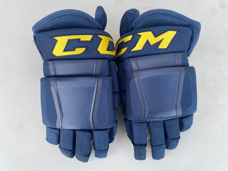 CCM HG97 Pro Stock Hockey Gloves 14" ST LOUIS BLUES 55397
