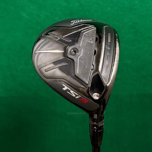 Titleist TSi3 15 Fairway Wood HZRDUS Smoke RDX 6.0 Graphite Stiff w/ HC