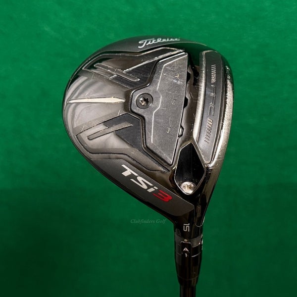 Titleist TSi3 15 Fairway Wood HZRDUS Smoke RDX 6.0 Graphite Stiff w/ HC
