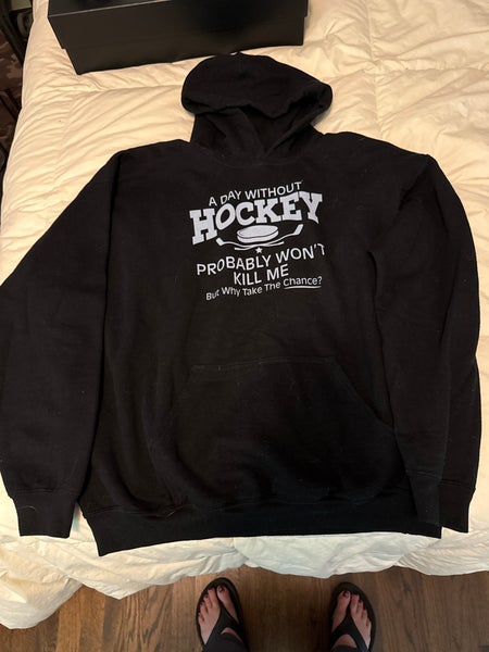 Black Men's Medium/Large Sweatshirt (Used)