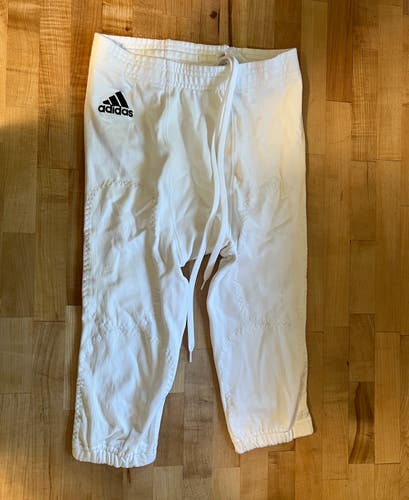 Men's Medium Adidas Primeknit Football Game Pants White
