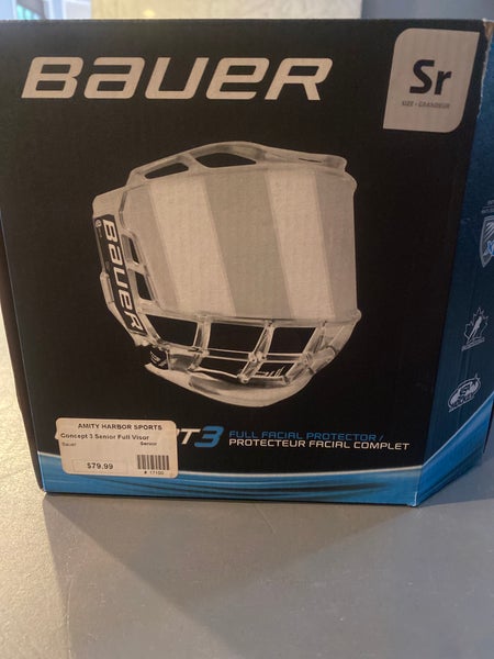 Bauer Brand new - Concept 3 Senior Full Visor