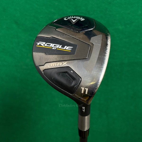 Callaway Rogue ST MAX 27 Fairway Wood 11 Project X Cypher Fifty 5.0 Seniors