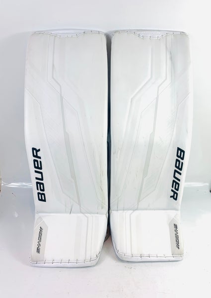 Large Bauer Supreme Shadow Goalie Leg Pads
