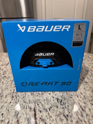 Large Bauer Re-Akt 95 Helmet Pro Stock (New)