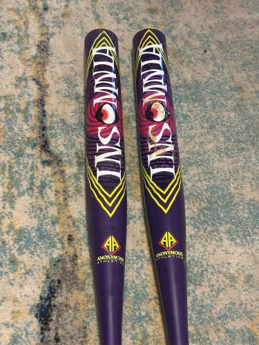ANONYMOUS INSOMNIA Senior Slowpitch Softball Bats 26oz CRACKED