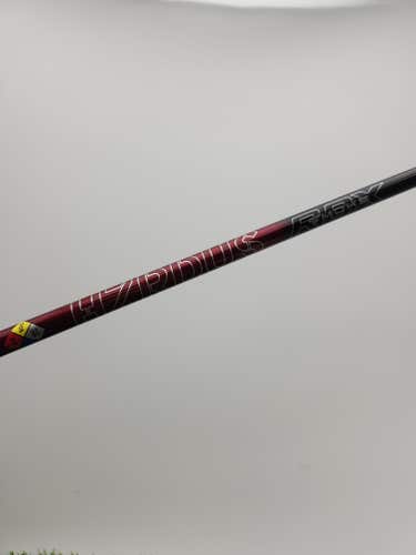 PROJECT X HZRDUS SMOKE RED RDX DRIVER SHAFT STIFF 50G PING TIP 44" VERYGOOD