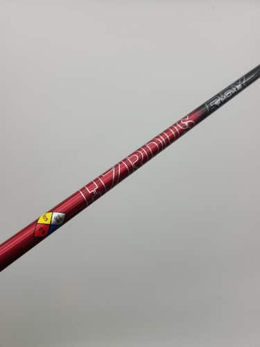 PROJECT X HZRDUS SMOKE RED RDX HYBRID SHAFT STIFF 60G .335 TIP 44" GOOD