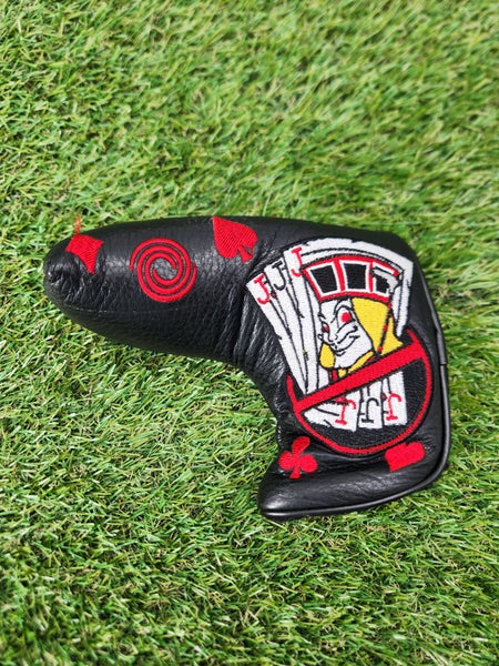 ODYSSEY 3 JACKS PUTTER HEADCOVER VERYGOOD