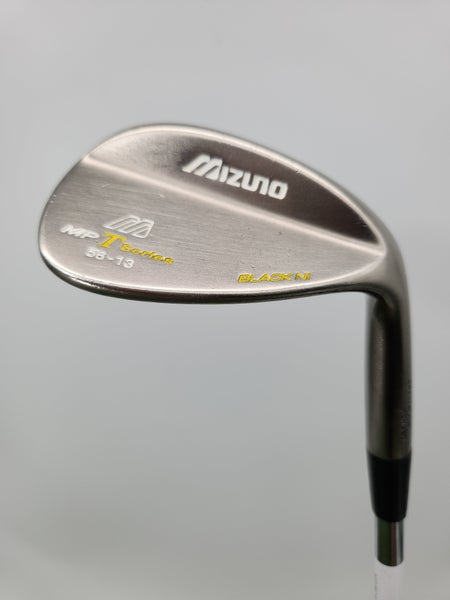 MIZUNO MP T SERIES BLACK NICKEL WEDGE 56*/13 WEDGEFLEX DYNAGOLD 35.5" FAIR