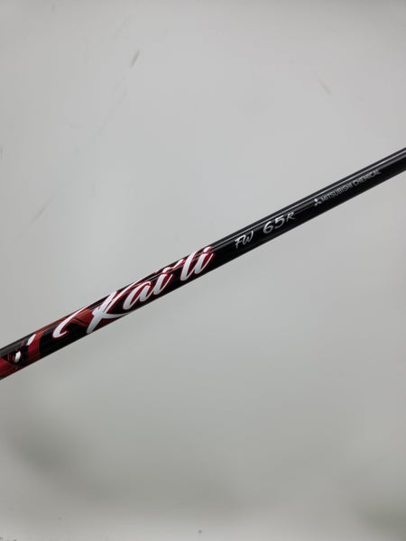 MITSUBISHI KAI'LI RED 65 FWY WOOD SHAFT REGULAR 64G TM LEFTY TIP 41.5" VERYGOOD