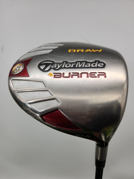 2007 TAYLORMADE BURNER DRAW DRIVER 10.5* REG REAX SUPERFAST 50G GOOD