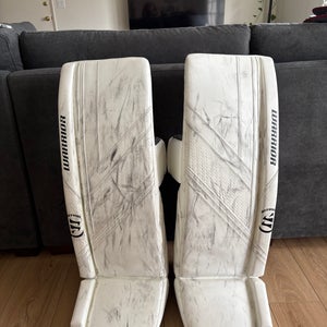 35" Warrior Ritual G6 E+ Goalie Leg Pads (Used)